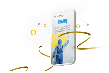 Knauf Group achieves measurable results with Transporeon  Time Slot Management | © Transporeon Gmbh