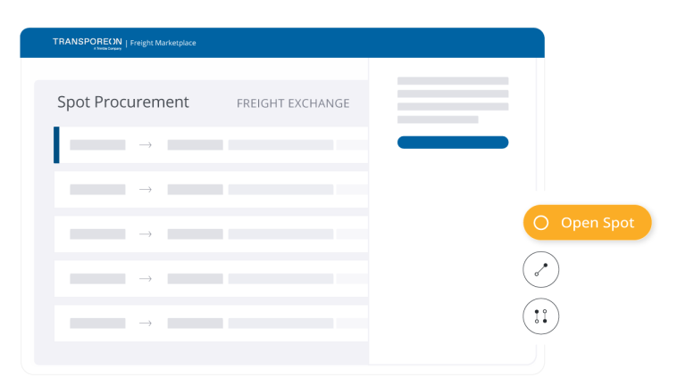 Find urgent loads fast in our Freight Exchange