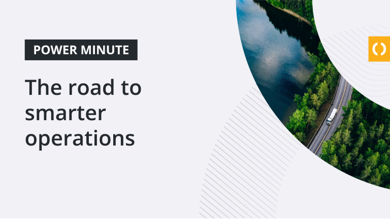 Video: The road to smarter operations Video: The road to smarter operations