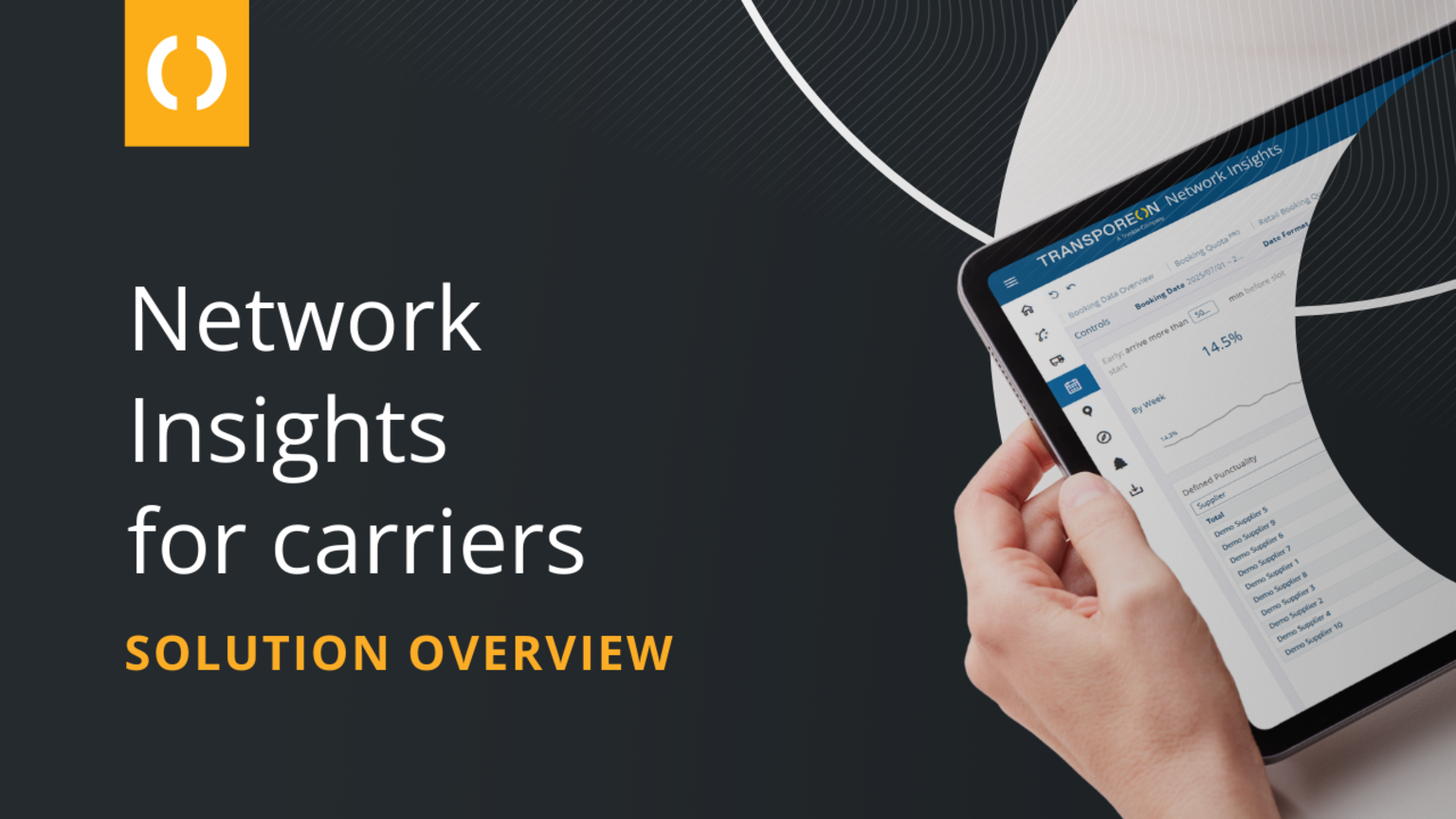 Network Insights for carriers | Transporeon