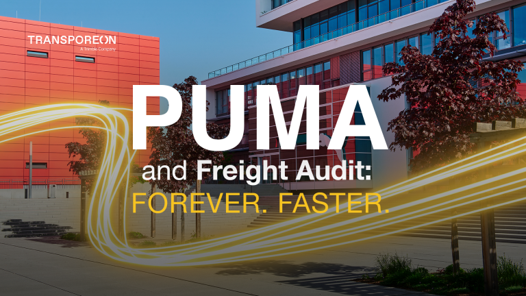 PUMA and Freight Audit: FOREVER. FASTER.