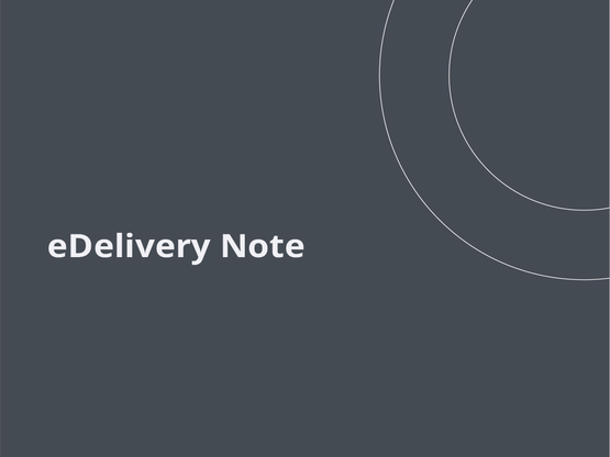 eDelivery Note
