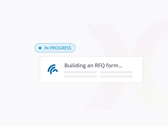 From messy data to a structured RFQ.