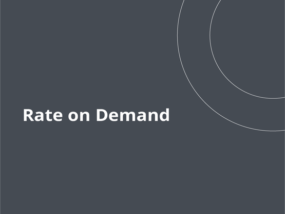 Rate on Demand
