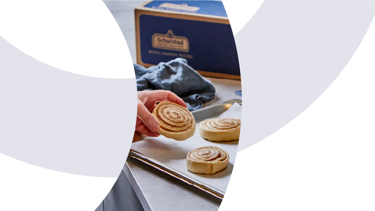 Lantmännen Unibake bakery employee preparing pastries at the Londerzeel bakery hub in Belgium