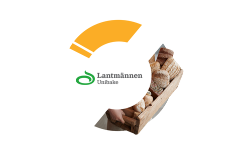Lantmännen Unibake logo with fresh bread, highlighting smarter bakery logistics in Belgium