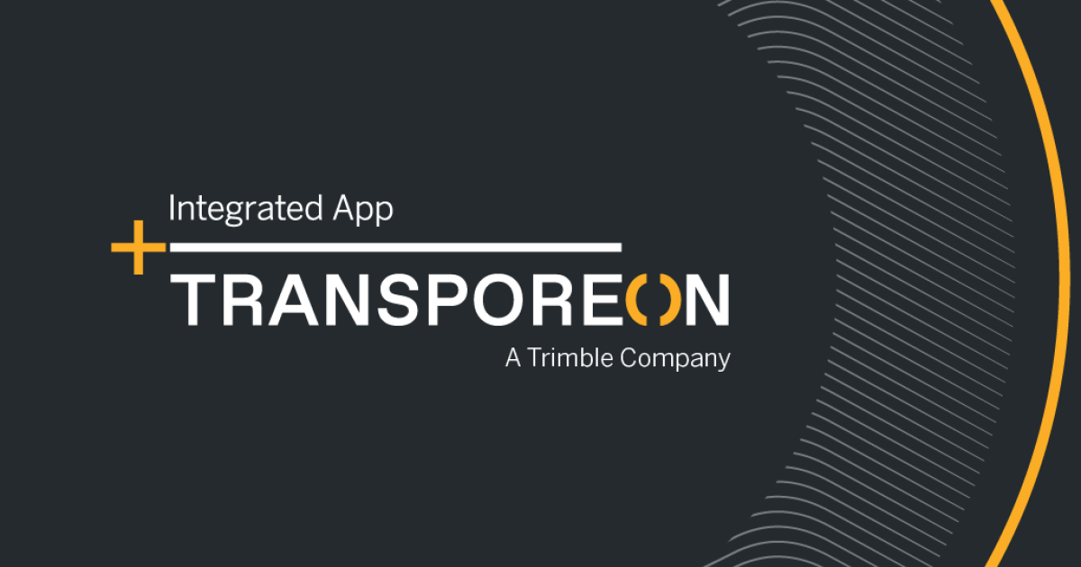 Transporeon Integrated App Program | Transporeon